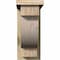 Ekena Millwork Alpine Rough Sawn Corbel w/Backplate, Douglas Fir, 6"W x 14"D x 14"H COR06X14X14ALP01RDF - alternate 4